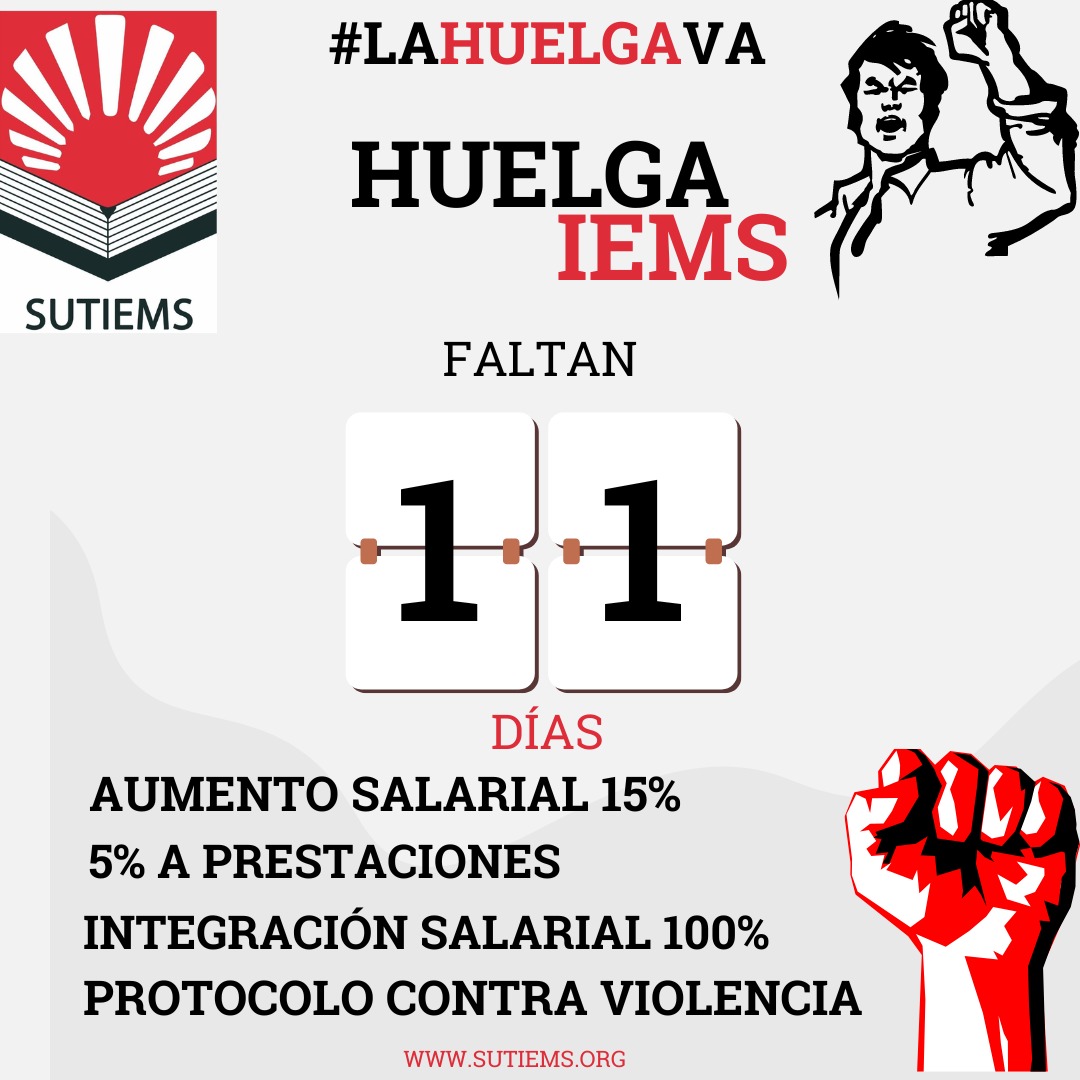 SutiemsOrg's tweet photo. #LaHuelgaVa
@martibatres @GobCDMX @SECTEI_CDMX #SOLUCIÓN 
A las demandas de las y los trabajadores de la educación del @IEMS_CDMX 
¡Por educación y trabajo dignos! https://t.co/4Dx7LJHrSt