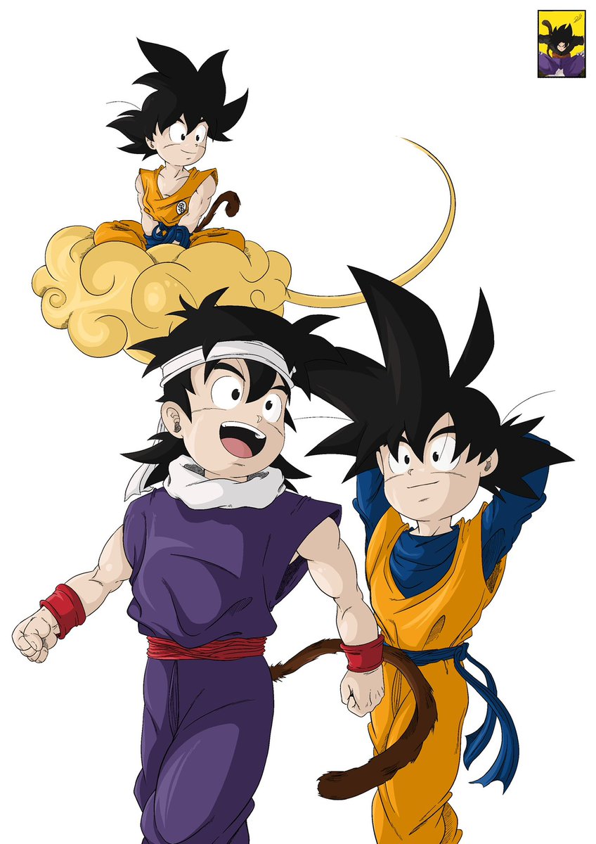 dshilo_'s tweet photo. Goku, Gohan and Goten - Meet the Son family ! 🐉 https://t.co/SP2vYogC51