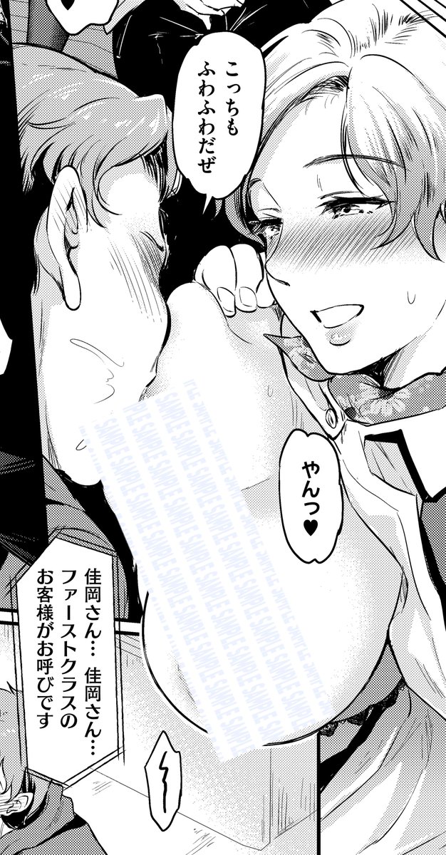 《エグゼ作品紹介㉘》
【宏式/Orgy Flight ～CAさんと一緒にトんじゃお♪～】
旅行離れした客を取り戻すために航空会社が驚きのキャンペーン😲
なんとその内容はフライト中にCAたちとヤりたい放題💞
宏式先生がお送りする快適で性的な空の旅を心ゆくまでお楽しみください❣️ 