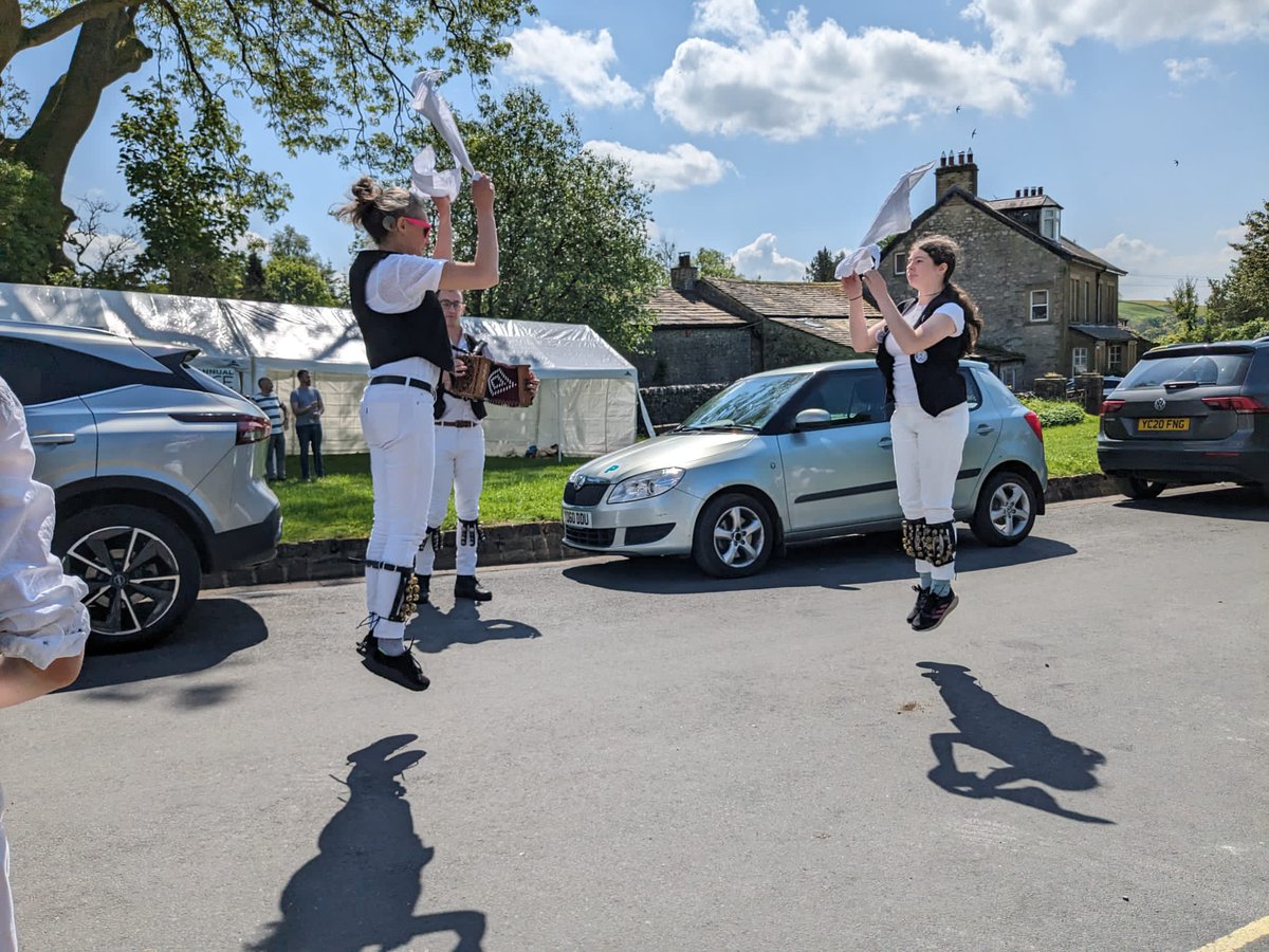 We are up in the #YorkshireDales this weekend as guests of <a href="/Leeds_Morris/">Leeds Morris Men</a>.