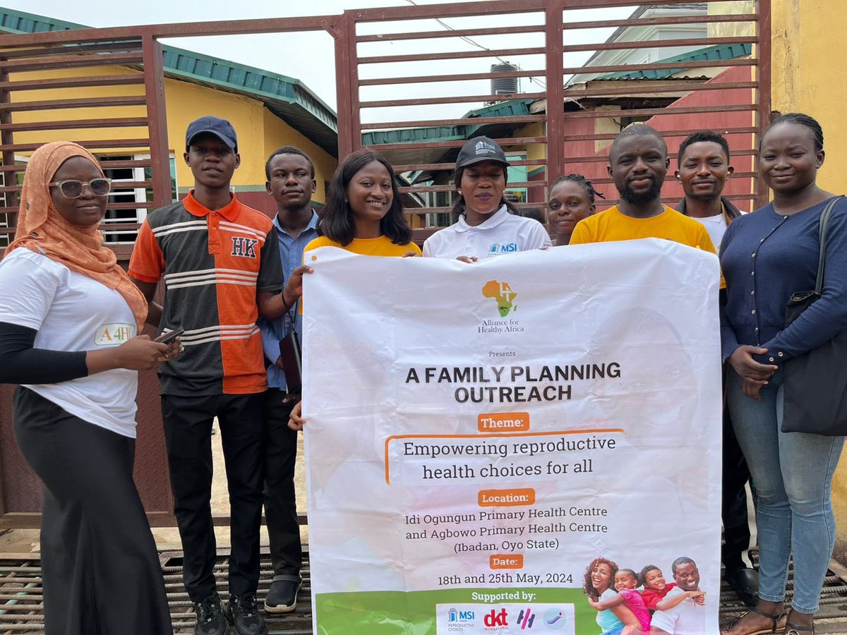 A4healthyafrica's tweet photo. Family planning improves the lives of women and children around the world. We have joined the growing efforts to improve the uptake of family planning products and services especially at the grassroots through advocacy and innovation. Let’s work together to #Planwise https://t.co/hGN0M9liNs
