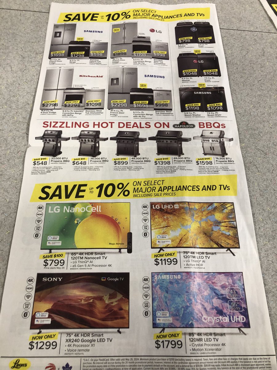 Leon’s Trenton and the Storewide Super Sale