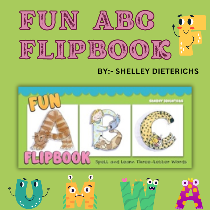 #AlphabetFun #Learning #ABCBook Make learning memorable with Shelley Dieterichs' Fun ABC Flipbook! Engaging illustrations and interactive learning activities make it a hit with young learners. #ShelleyDieterichs Buy Now : goodbuddynotes.com/product/fun-ab…