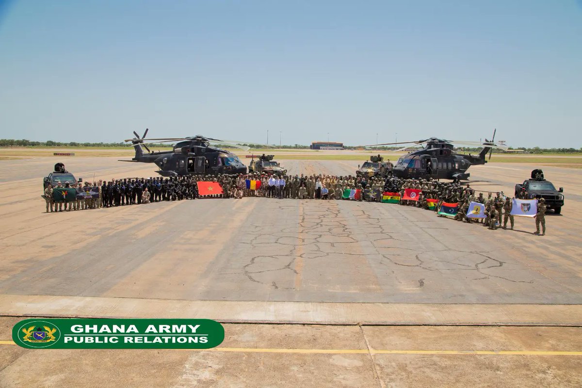 EX AFRICAN LION AND FLINTLOCK 2024 END IN TAMALE
The Combined Joint Exercises, Exercise AFRICAN LION and Exercise FLINTLOCK 2024  have  ended with a Distinguished Visitors day and a Demonstration Exercise at the Air Force Base, Tamale on Friday 24 May 2024.