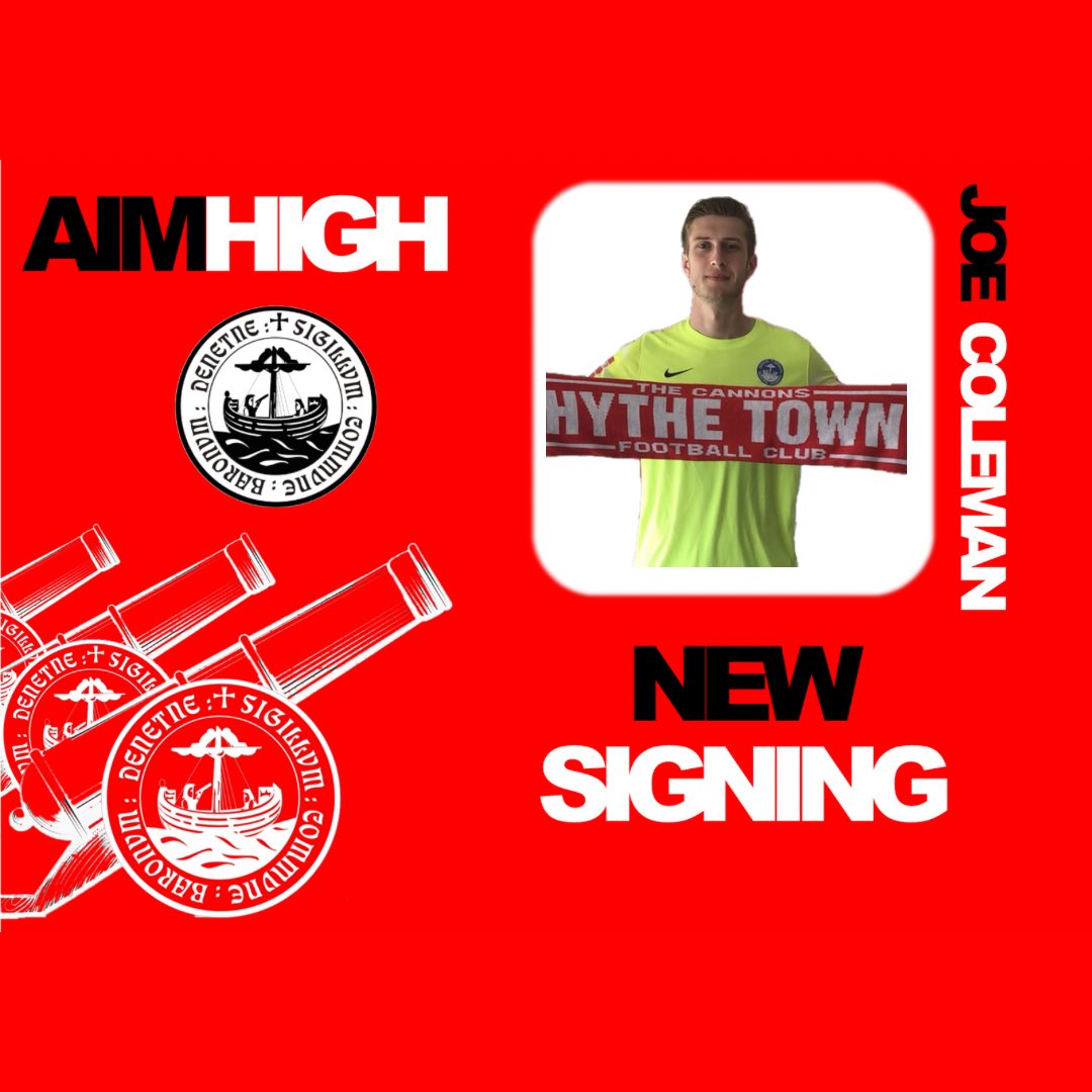 hythetownfc's tweet photo. We are pleased to announce our first new signing for the 24/25 season is goalkeeper Joe Coleman - Welcome to Reachfields ! https://t.co/tAtXIl3XRL
