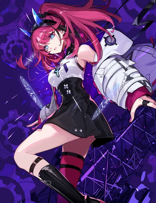 RK Music所属の新人VSinger / VTuber「MEDA」()のデザイン&amp;KVを担当させて頂きました歌うまおもしろどんどこアンドロイドを宜しくお願いします!#MEDART #MEDA初配信 