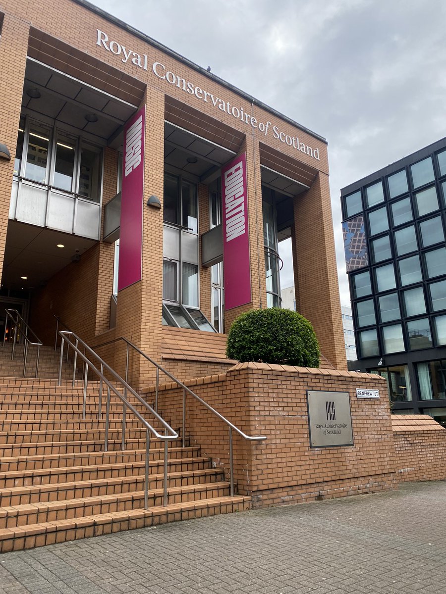 I have thoroughly enjoyed supporting RCS with their Juniors course over the last few Saturdays. Coming full circle from when I was a young juniors student to now supporting in teaching Scotland’s future composers 🎶