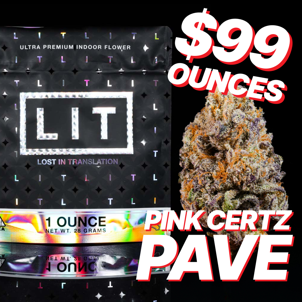 $99 Pave & Pink Certz Ounces @ litfarms.com !! Happy Memorial Day weekend!
