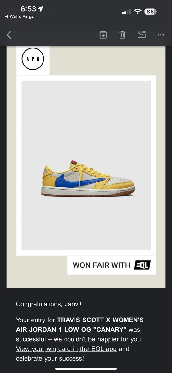 janviyy's tweet photo. NO WAAAAAAAAY 🤯🤯 
@snkr_twitr @SneakerVisionz https://t.co/nPVrj7F9Zt
