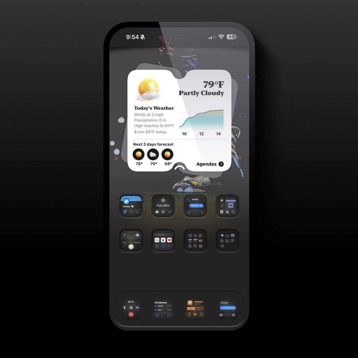 tombowie's tweet image. Beautiful #Widgy #StackView by @Kmokhtar79 - you can grab here 👉🏼 aryamod.gumroad.com/l/StackView
#Apple #iOS1751 #iPhone15PM
#TeamNatty #NoJailBreak #Widgy #MockupM #ShowAE #Layerize
@SeanKly
@TeboulDavid1
@Kmokhtar79
@theprestigext
@Attairdu57slm
@Sench022
