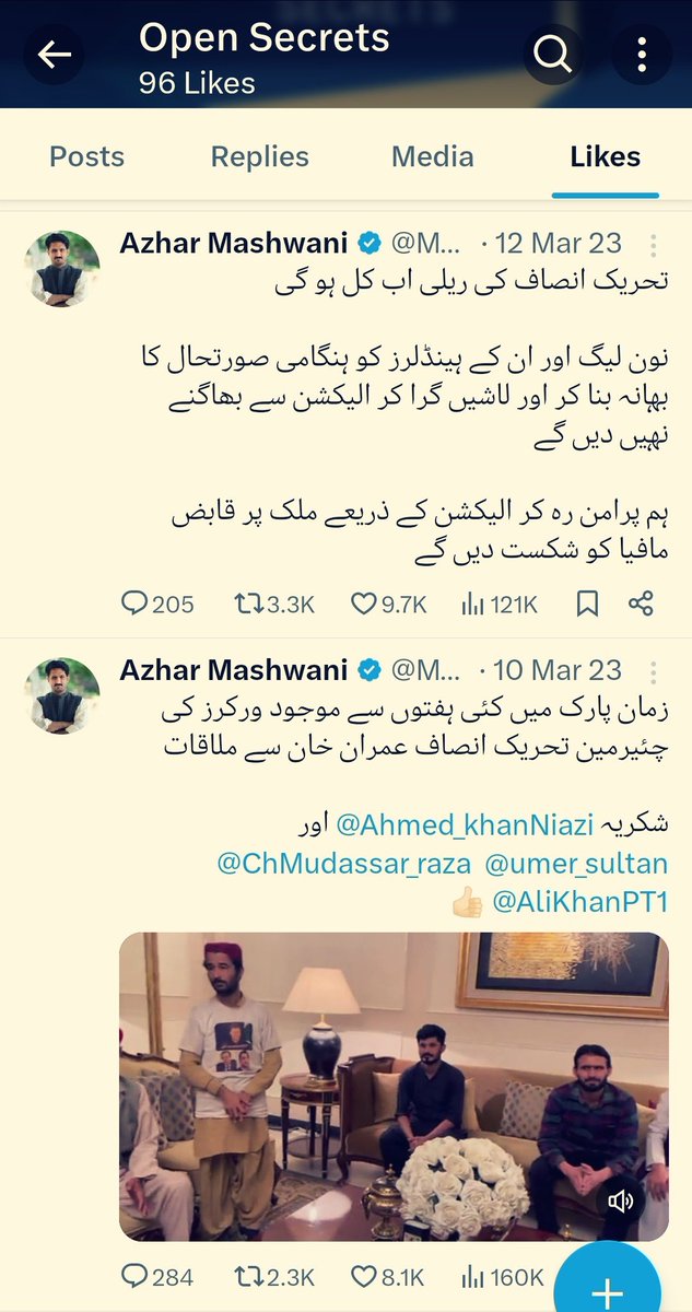 Ambreen PTI tweet media
