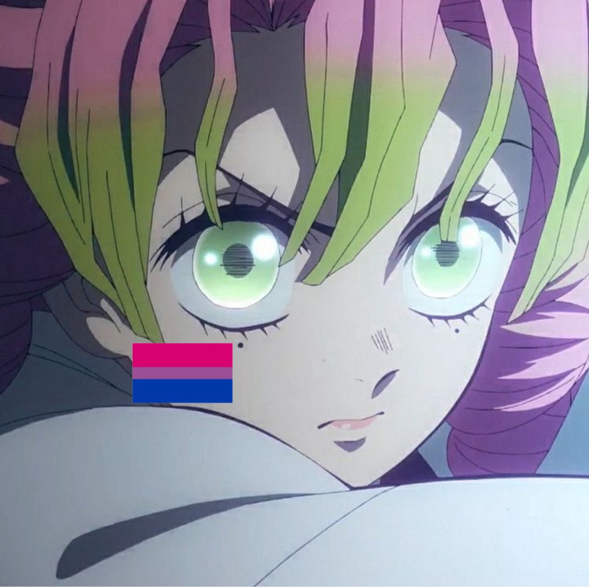 mitsuri kanroji from demon slayer is bisexual! (implied/canon?)