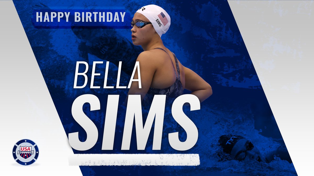 Always bringing the good vibes to the pool deck 😁 Happy birthday, Bella! 🎂
