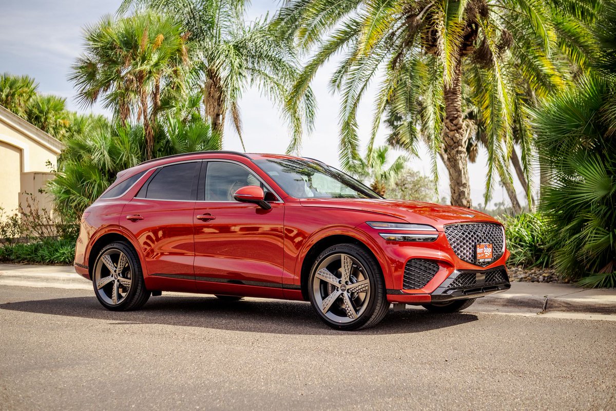 GenesisHRL's tweet photo. Embrace the future of driving with the dynamic design and functionality of the Genesis GV70. 

It can be yours today! For details, call 956-625-0151 or discover more at #GenesisOfHarlingen online https://t.co/ZaazDKpatf. Vehicle pictured: 2023 Genesis GV70 #DaleGas #vackarstadium https://t.co/usUD0rnXay