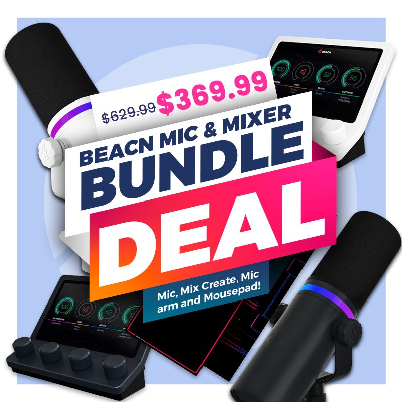 Memorial Day sale! ✅ Up to $100 off Ready to Ship PCs ✅ Beacn Mic & Mixer bundle Powergpu.com/prebuilt-gamin… Powergpu.com/product-catego…