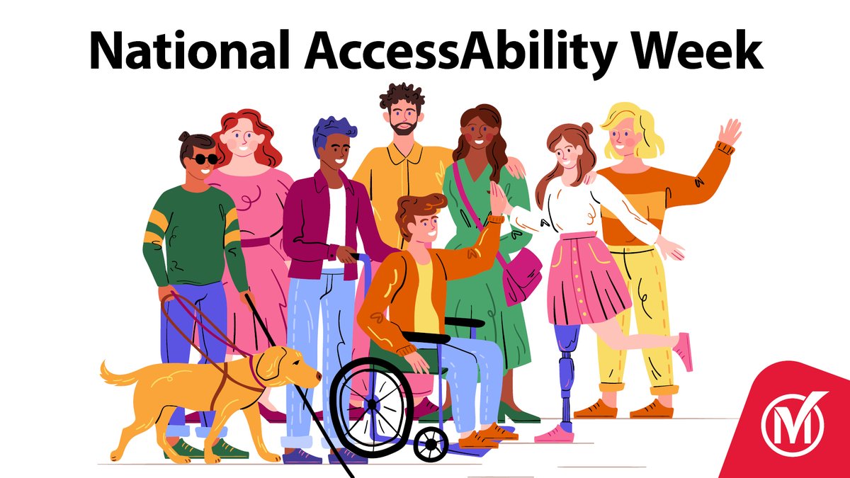 This National Accessibility Week, we celebrate the contributions of people with disabilities, and we continue to work with people and organizations who are actively working to remove barriers to ensure communal spaces are accessible to everyone. Learn: markham.ca/Accessibility