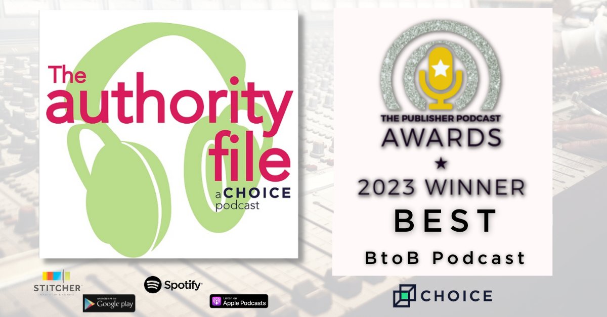 Catch our award-winning #podcast, #TheAuthorityFile. Providing insight on the #library market through conversations with innovative companies influencing it, authors of insightful #books & librarians who are transforming their field! Listen in: ow.ly/G0eO50OgTR2 #scholcomm