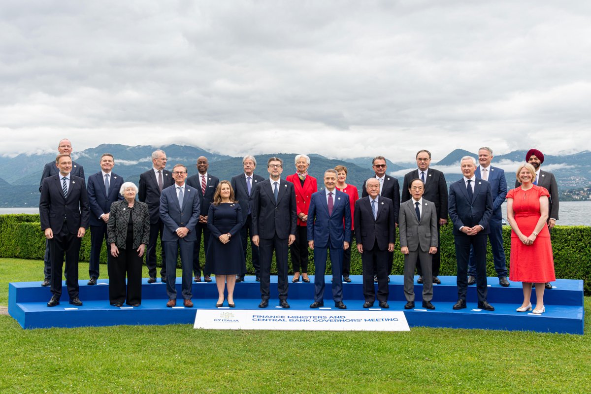 The final Communiqué (and the annexes) of the #G7 Finance Ministers and Central Bank Governors' meeting held in Stresa is available on the #G7Italy website 👇 g7italy.it/en/documents/