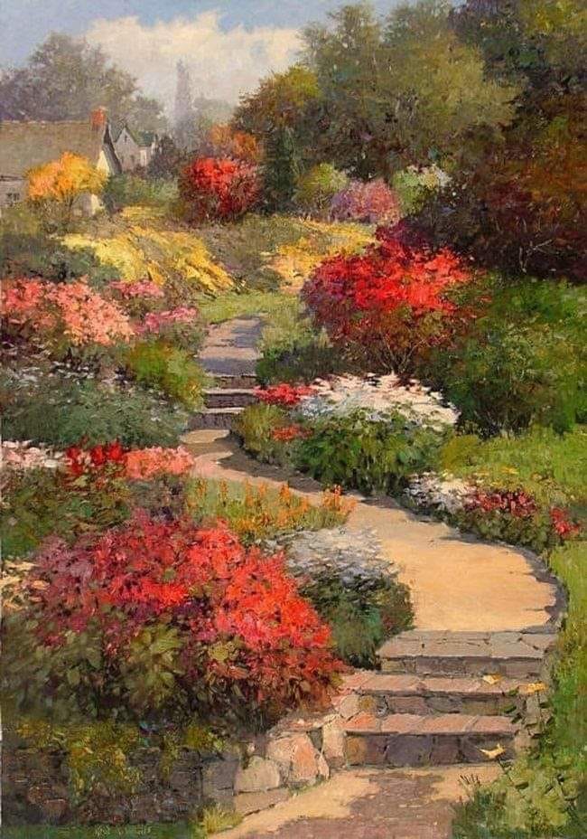 The Floral Path Kent Wallace