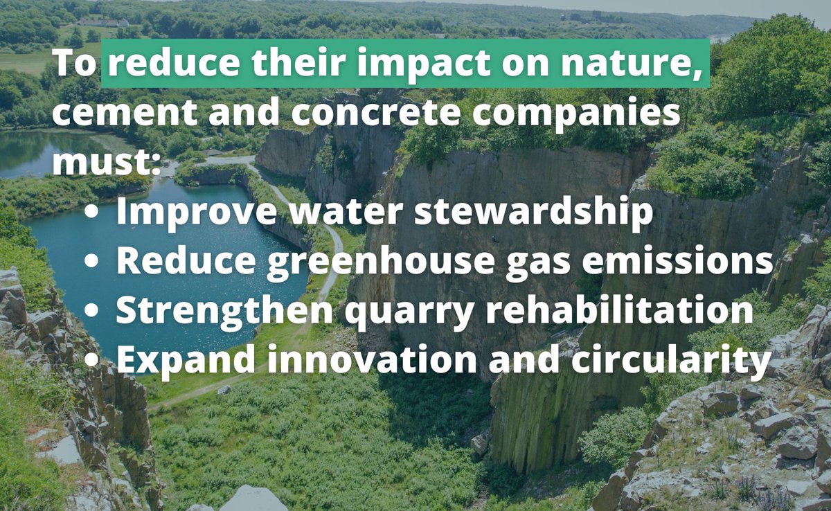 cisl_cambridge's tweet image. 🧱 How can the Cement and Concrete sector play its part in halting and reversing #NatureLoss by 2030?

 @BfNCoalition have produced sector-specific guidance that businesses should take now to ensure the sector plays its role.

🔗 Find out more: lnkd.in/e7eMzt3Y