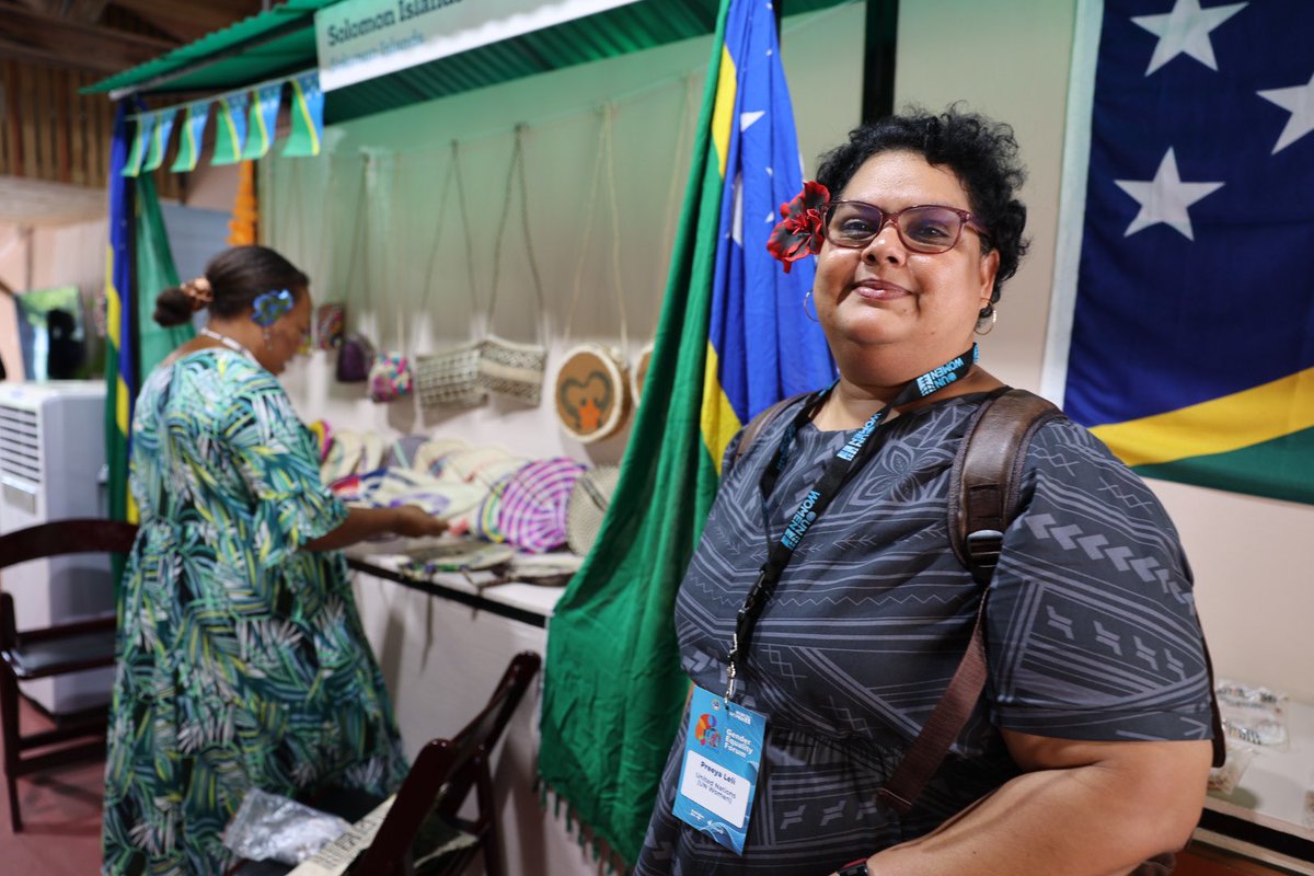 ForumSEC's tweet photo. #PacificGender at #SIDS4
Taking best practice for implementation of the #SAMOAPathway means talking #gender priorities and #transformative ideas for the next decade - enter #MarketsforChange. https://t.co/gr3KIfcUMb