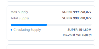 Patrick93420536's tweet photo. @IsaacSMILE @elliotrades I'm confused about this, it's supposed to be all unlocked but only 45% is circulating. Anyone know why https://t.co/3Lvy4U4HKz