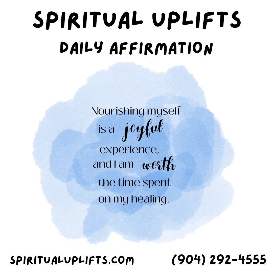 Nourish yourself and work on your healing journey here at Spiritual Uplifts. #affirmation #motivation #manifestation #positivity #mindfulness #gratitude #spiritual #healing #spirituality