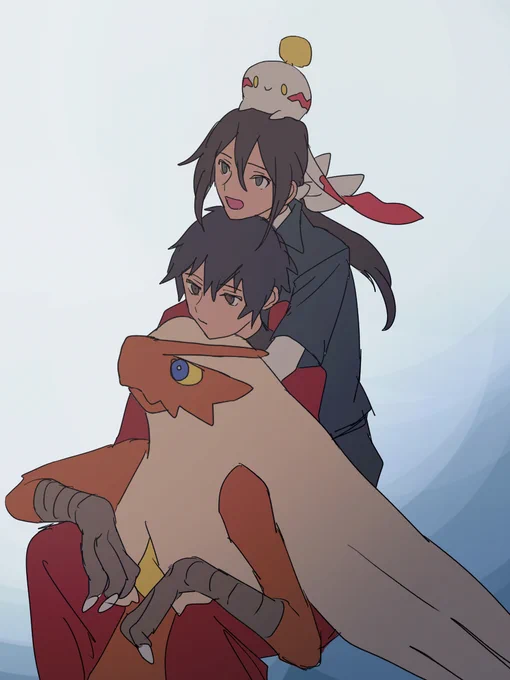 シャン太ちゃんとりっきゅんとほむとシャモちゃ 