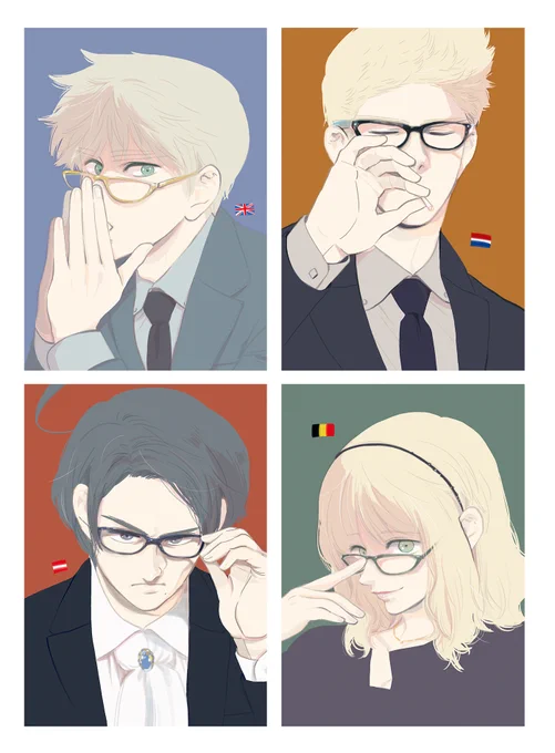 メガネを買ったらくがき
#ヘタリア 
