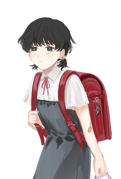 「pinafore dress」 illustration images(Latest)