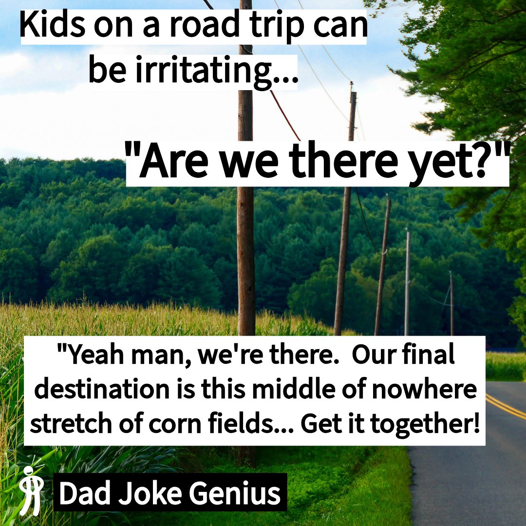 #roadtrip #DadJoke #dadjokes #dadjokegenius #funny #vacation