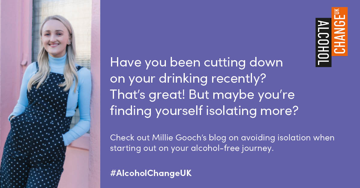 Have you been cutting down on your drinking recently? That's great! But maybe you're finding yourself isolating more or turning down invites out with friends? Check out @MillieGooch's blog on avoiding isolation: alcoholchange.org.uk/blog/2023/week…