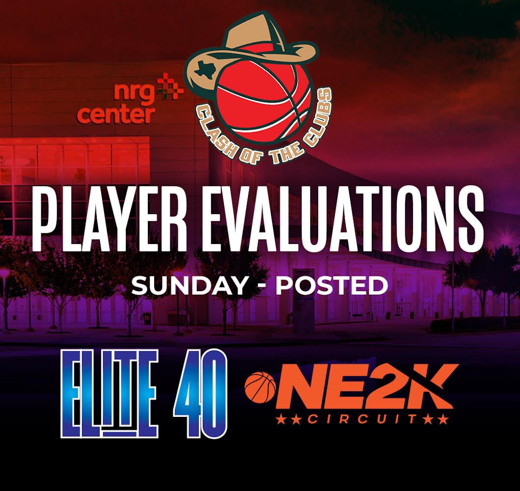 Final Evals POSTED! Sunday 👀 from #ClashofClubs and #TheClassic If you see someone you 💚- show them some 💚 Link: ne2khoops.com #Elite40League