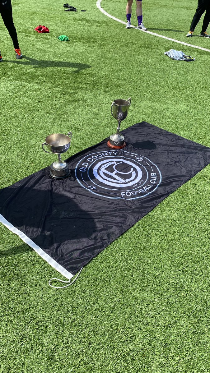 Oldcounty19's tweet photo. 🏆 CHAMPIONS 🏆

We are crowned MAJOR SATURDAY champions after a 5-0 win over Liffeys in Ringsend 🥳 

Another amazing campaign where we have won yet another DOUBLE 🏆🏆

Massive congrats to all players and staff 👏💜 https://t.co/QIEFIqqkDL