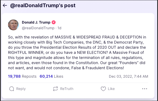 @_wake_up_USA She's right. Trump is a criminal traitor who sent a violent mob to attack the US Capitol, recruited fake electors to try to stop the electoral count and said we should throw out the Constitution to make him dictator. He should be in prison. #VoteNOInsurrectionistSexOffender