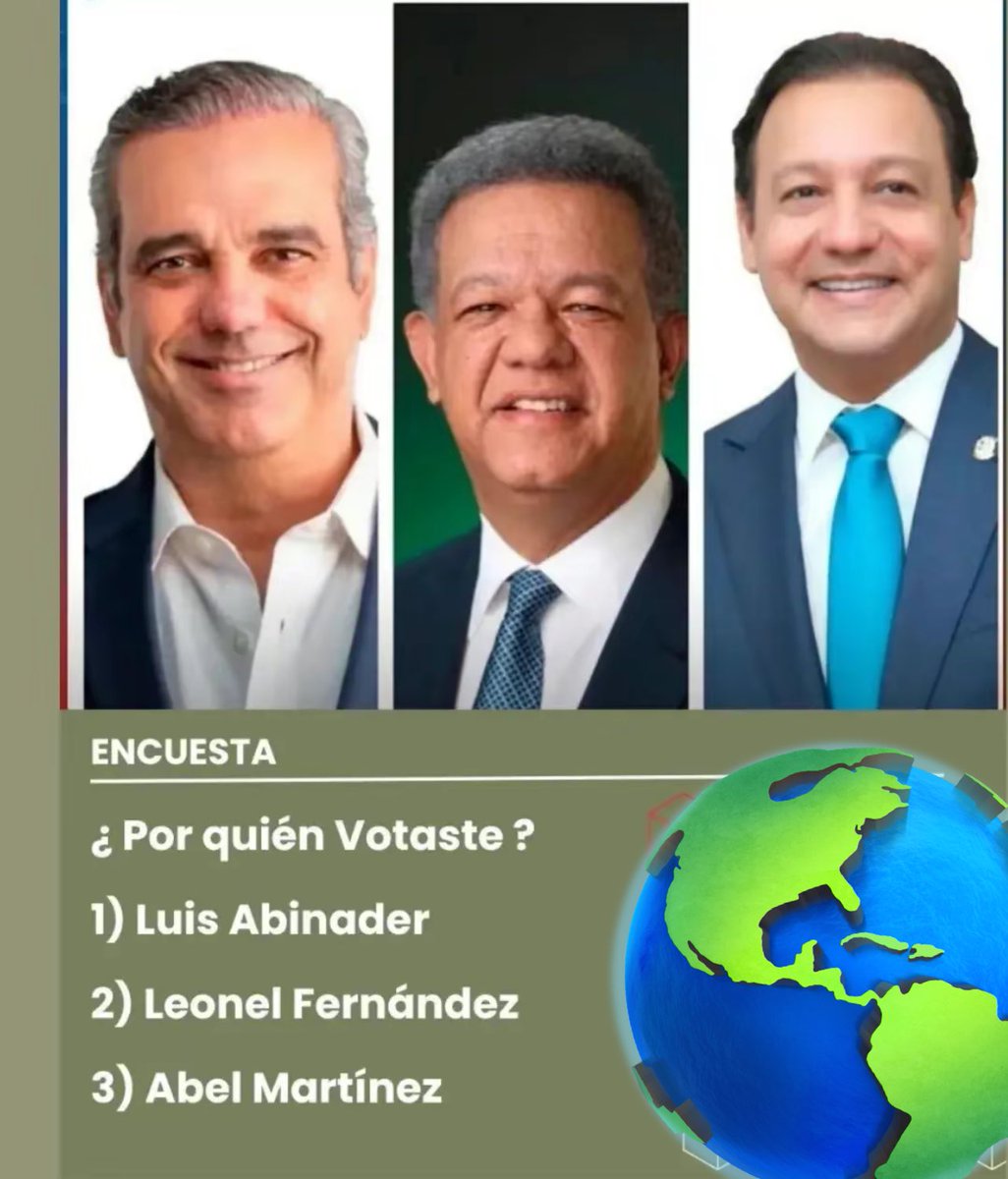 franchiscastill's tweet photo. ¿Por quién voto usted? https://t.co/XQyoS5ap9y