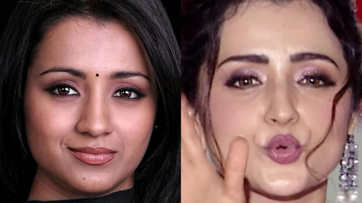 rodrisikne's tweet photo. #trishakrishnanhot #Trishahot #trishamaami #trishakrishnanhotboobs #Trishahotboobs #trishamaamiboobs #trisha #trishaboobs face https://t.co/IHFpYkGA6H