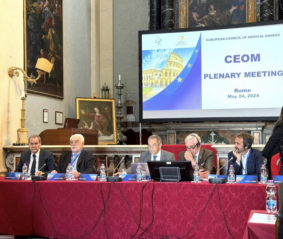 Une délégation du CNOM, conduite par le Dr Philippe Cathala, participe à une rencontre des ordres médicaux européens (CEOM) pour mettre en place un outil commun destiné à récolter et à analyser les données sur les violences envers les médecins en Europe.