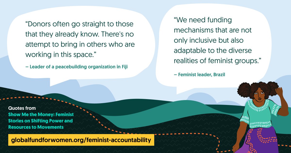 What happens when funders keep the status quo while grantmaking? They miss out on emerging movements! 110+ feminist leaders from around the world share their recommendations for supporting movements & youth leadership: bit.ly/SMTM-FA24 #FeministAccountability