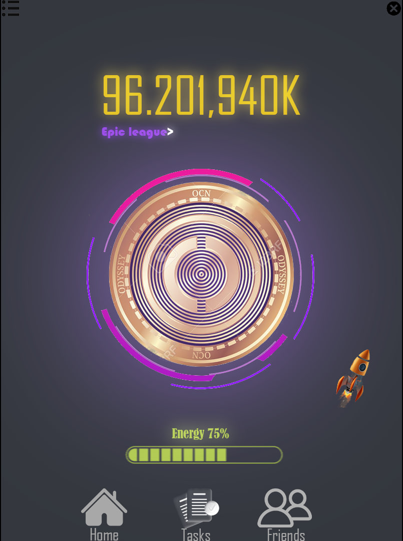 Dear $OCN readers and holders !

We with our team would like to present you our game, in which you can earn our tokens and then sell them!
It is still in its early stages, and not everyone will have access to the game.🎰

If you want to join the ranks of the first users, and help