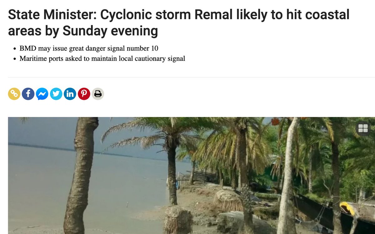 asifsaleh's tweet photo. Just as we're recovering from the heatwave, cyclone season starts. @BRACworld is on the ground with our partners closely monitoring the situation. Staff and volunteers are ready with pre-positioned stock and closely coordinating with local authorities. #cycloneremal https://t.co/AlO07WIItV