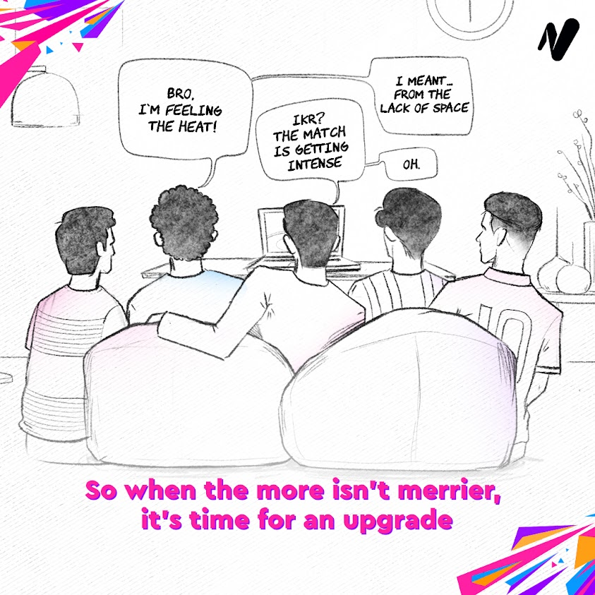 tata_neu's tweet photo. Cheer for your team with your team, comfortably! ππ₯³
Get a Personal Loan of 10 Lakhs in 10 minutes and elevate your space for the ultimate match experience ππΊπ€©
Link: https://t.co/jSm3yvHcd2
#RuknaKyun #TataNeu #Finance #PersonalLoan #FinancialFreedom #Credit #TatalPL2024 https://t.co/Qn16VlusXA