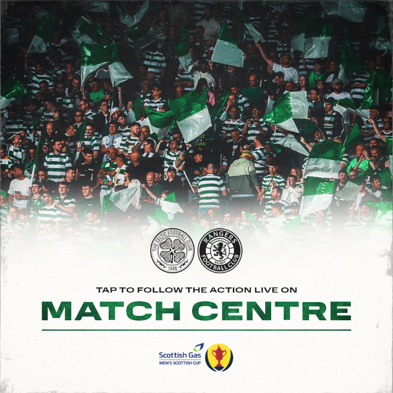 CelticFC's tweet photo. 20' - Latest from Hampden:

🟢 McGregor receives the ball into the box who passes it into Forrest, he looks to shot but the ball is cleared
🟢 O'Riley heads the ball down to Hatate who has a snap-shot in the box headed clear

🟢0️⃣-0️⃣🔵

#CELRAN | #ScottishCupFinal | #COYBIG🍀