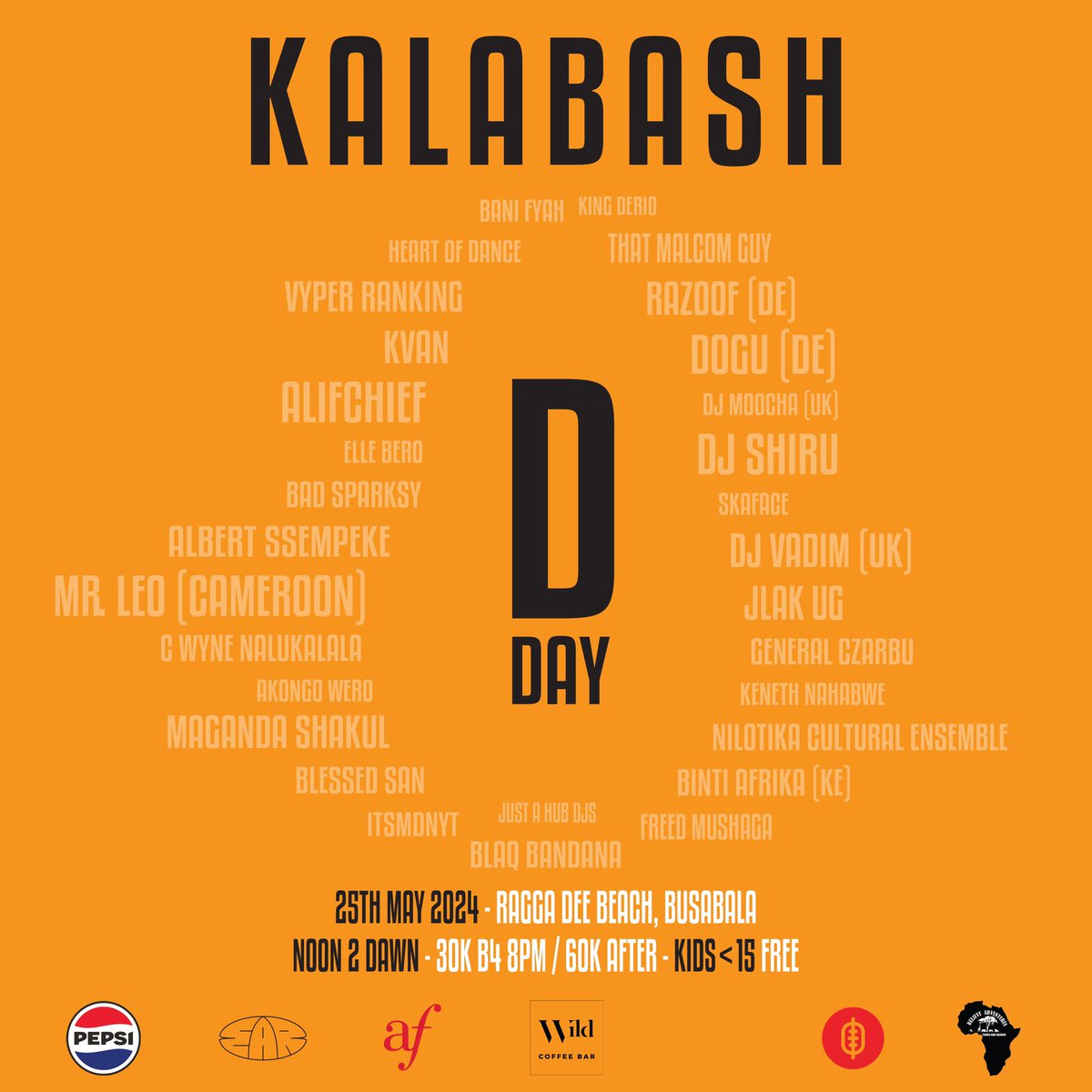 adoa_ernest's tweet photo. Today is #Kalabash2024, and we are all set for the evening. Make your way to Ragga Dee Beach in Busabala. https://t.co/jl0pY82SPW