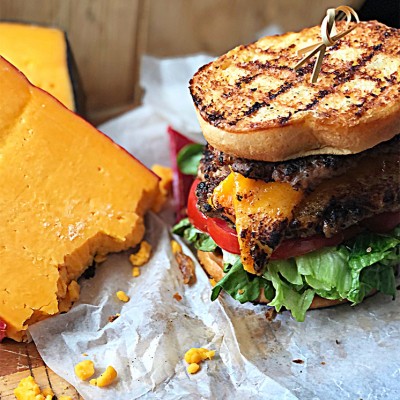 Contemplating a backyard barbecue for Memorial Day? Try these smash burgers on for size. We used NC ground pork for these, topped with hoop cheese. carolinacountry.com/carolina-kitch…