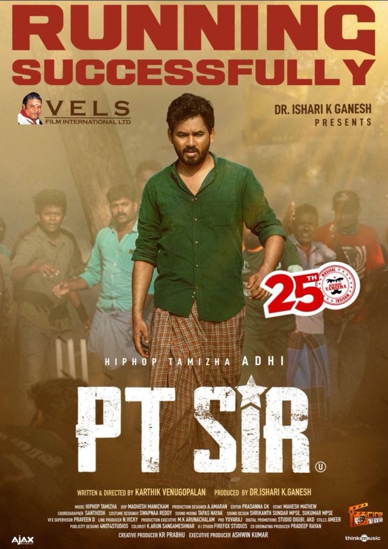 Spend your weekend with friends & family by watching #PTSir in your #RamCinemas Showtime : 10.45 P.M