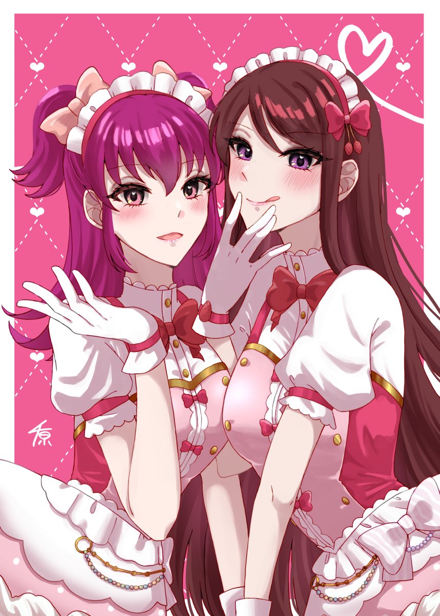 ヒカリ「ヒカリ&amp;蘭昨年参加させて頂いた合同誌のイラストです(公開許可頂いておりま」|when_sirのイラスト
