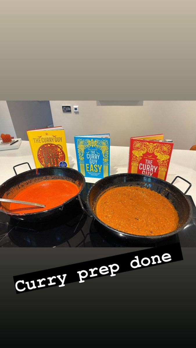 stevesilverlock's tweet photo. Curry prep done @TheCurryGuy https://t.co/d9hYJfW9x7