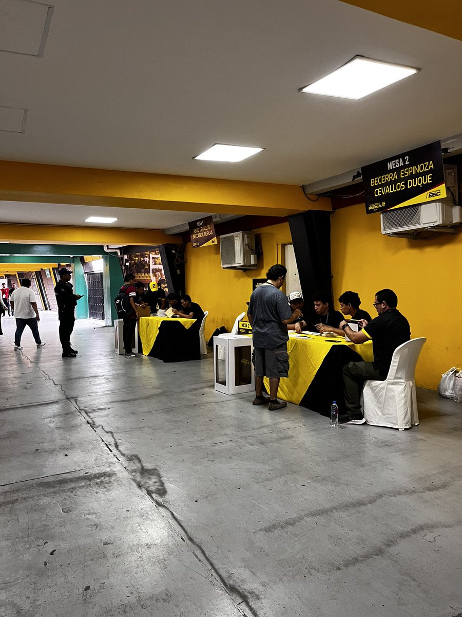 TribunalEBSC's tweet photo. Hemos dado inicio a la jornada electoral https://t.co/GZt8S64IPY