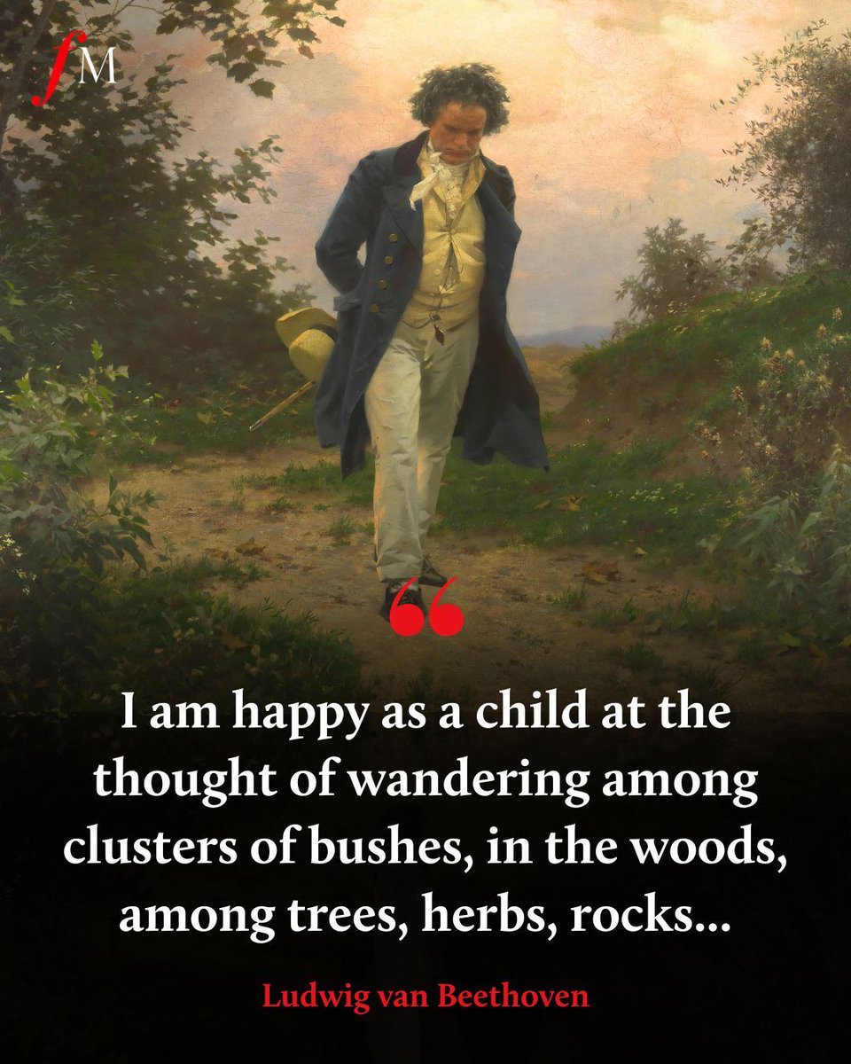 Beethoven, on his deep connection to nature. 🌿 Celebrate your own love for the great outdoors this weekend on Classic FM’s Great Gardening Weekend. Join us for special programmes dedicated to music and tips to celebrate the nation’s gardeners, gardens and green indoor spaces.
